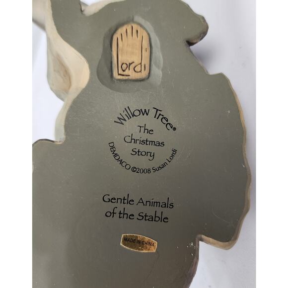 Willow Tree Lordi The Christmas Story Large Nativity Replacement Donkey Laying - Picture 5 of 7